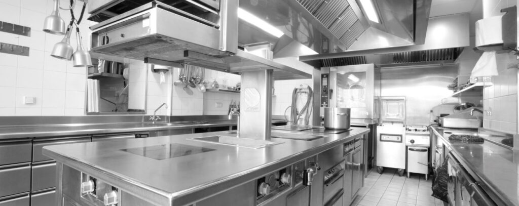 Cuisine professionnelle en aluminium