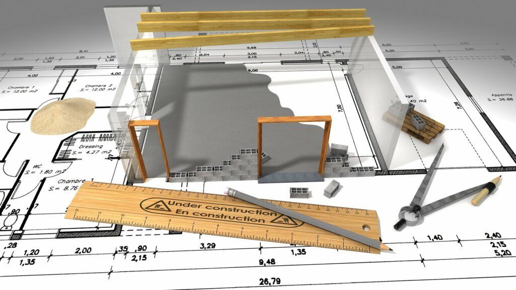 plan extension de maison