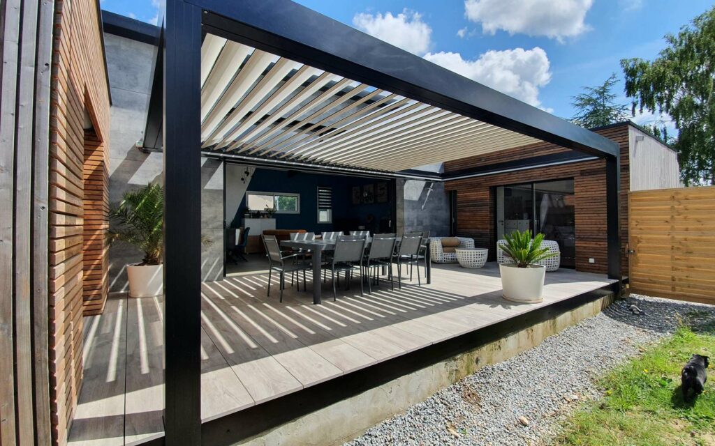 Pergola bioclimatique