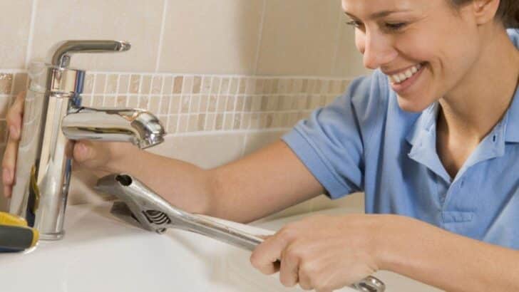 Comment changer un vieux robinet de lavabo ?