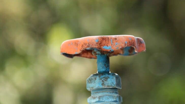 Fuite au niveau du robinet d’arrivée d’eau