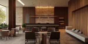 Comment nettoyer et préserver les avantages du carrelage mural effet bois pour une décoration moderne et chaleureuse