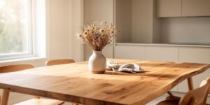 Comment choisir sa table de cuisine idéale : matériaux, formes et personnalisations
